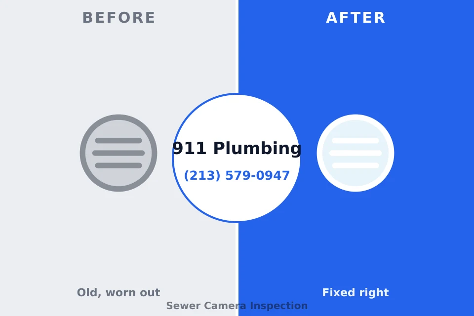 Before and after: plumbing company Helemano, HI